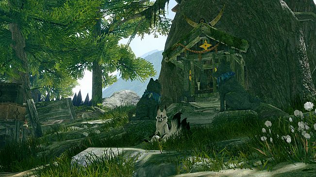 MONSTER HUNTER RISE - "Nine Tails" Palico layered armor set