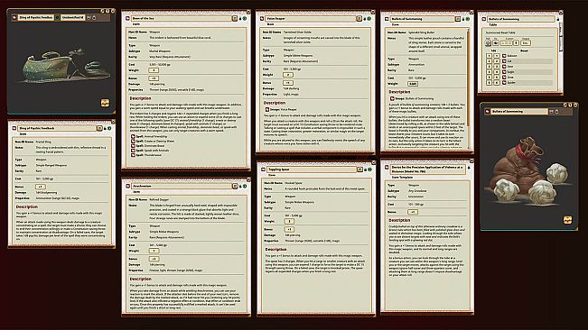 Fantasy Grounds - Weapons of Legend for 5th Edition