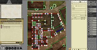 Fantasy Grounds - Pathfinder RPG - Pathfinder Flip-Mat: The Rusty Dragon Inn