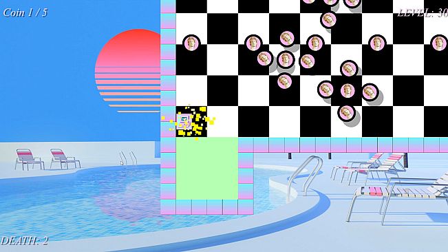 Vaporwave Hardest Game