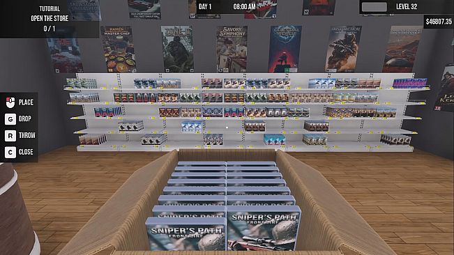 Video Game Store Simulator