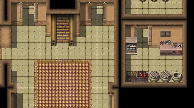 RPG Maker MZ - FSM - Desert Town and Ruins Tiles