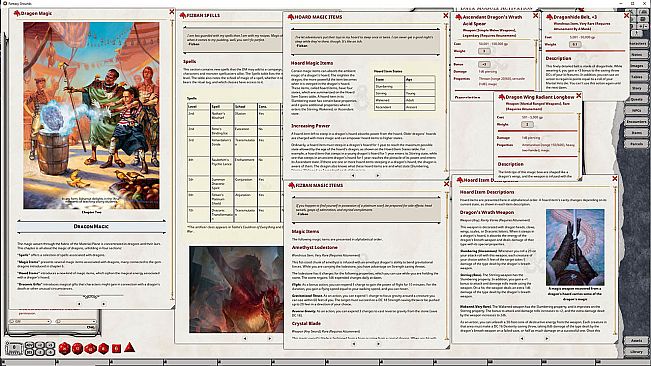 Fantasy Grounds - D&D Fizban's Treasury of Dragons