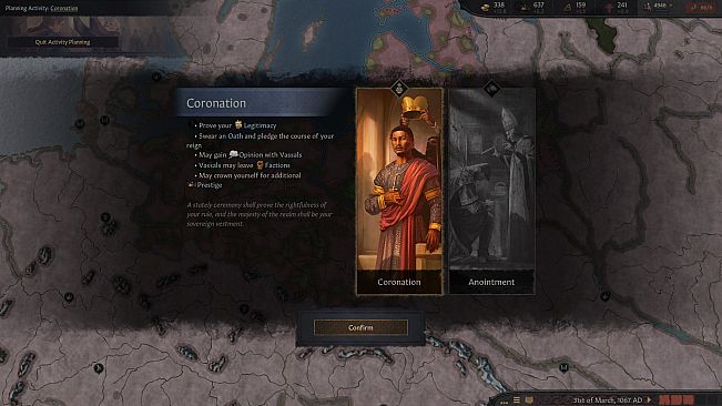 Crusader Kings III: Coronations