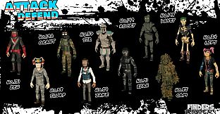 Finders Reapers - Attack & Defend Character Pack