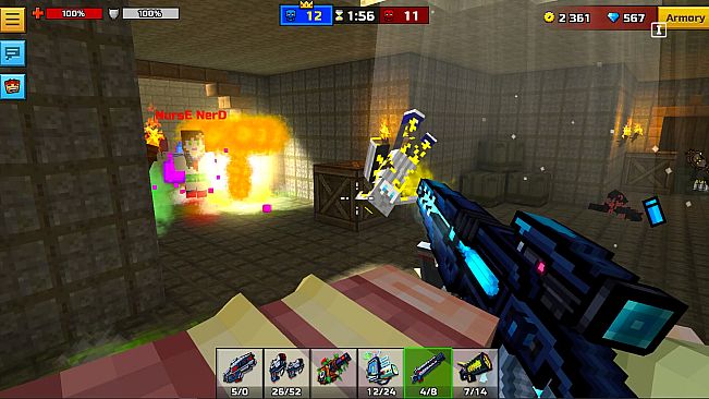 Pixel Gun 3D - Frost Dive Set