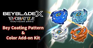 BEYBLADE X EVOBATTLE BEY COATING PATTERN & COLOR ADD-ON KIT
