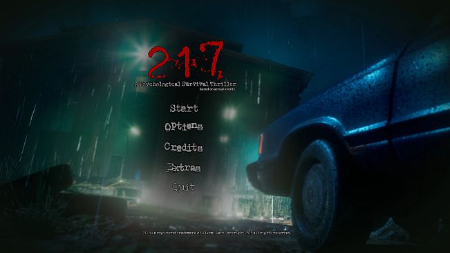 "217" A Psychological Survival Thriller