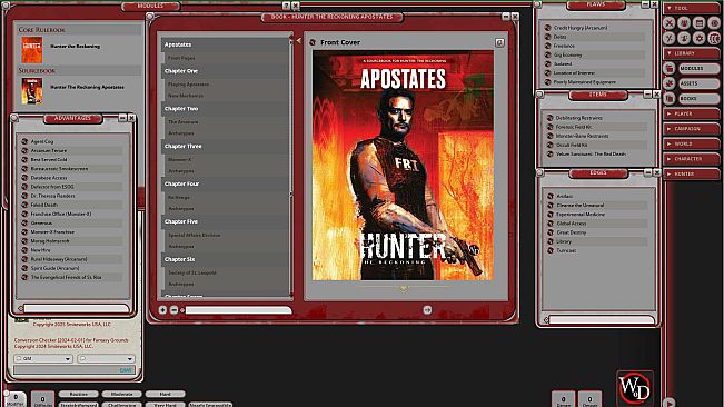 Fantasy Grounds - Hunter: The Reckoning - Apostates