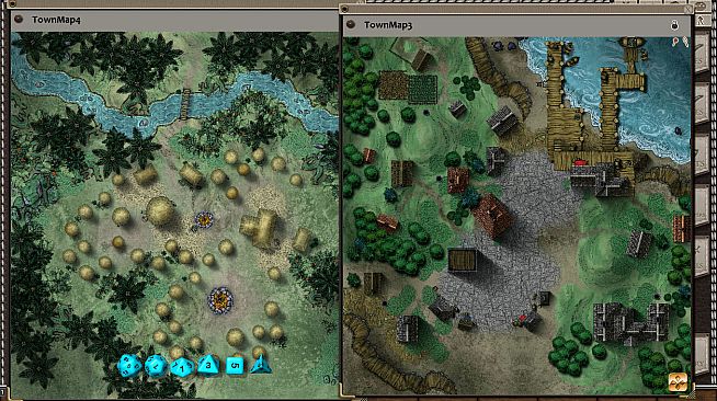 Fantasy Grounds - Town and Village Map Pack by Joshua Watmough (Map Pack)