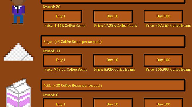 Clickable Coffee Shop
