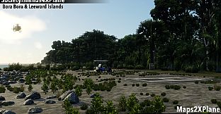 X-Plane 12 Add-on: Aerosoft - Society Islands XP - Bora Bora & Leeward Islands