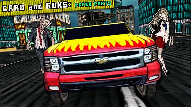Cars and Guns: Paper Parts