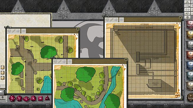 Fantasy Grounds - Pulp Themed Maps