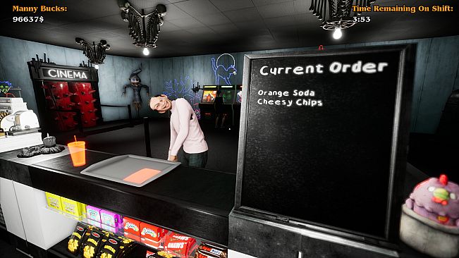 Manny's Murderous Movie Theater - The Snackbar Simulator