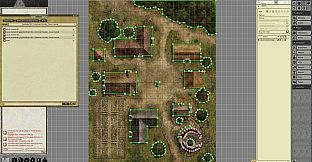 Fantasy Grounds - Pathfinder RPG - Pathfinder Flip-Mat - Classic Hamlet