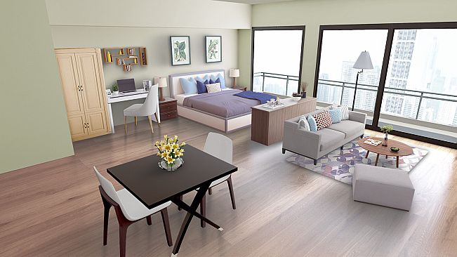 Home Designer Makeover Blast - Liam & Beth's Studio Apartment