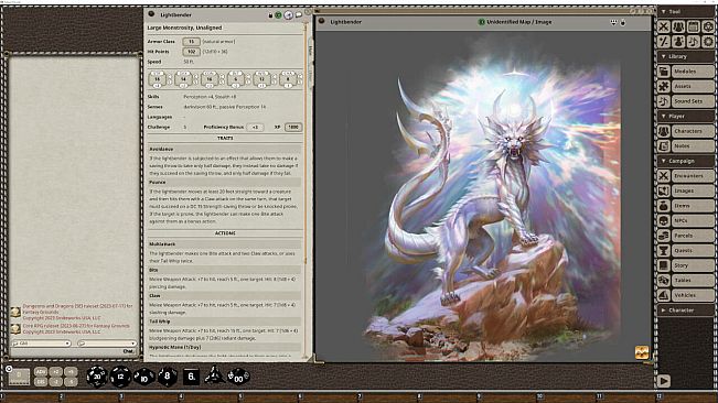 Fantasy Grounds - Flee, Mortals! The MCDM Monster Book