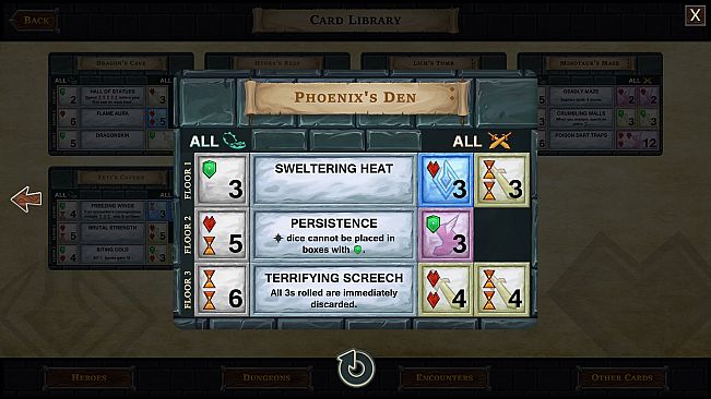 One Deck Dungeon - Phoenix's Den