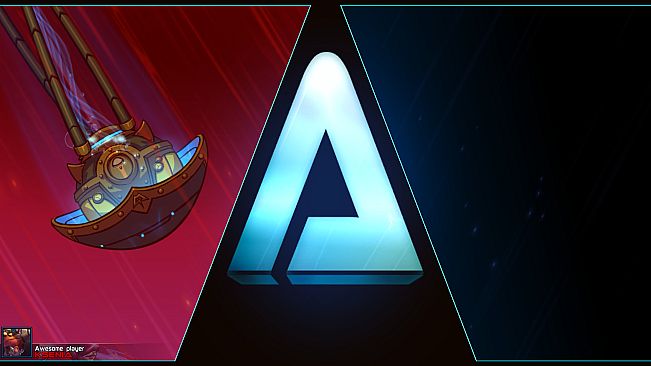 Awesomenauts Droppod - Blue Medusa