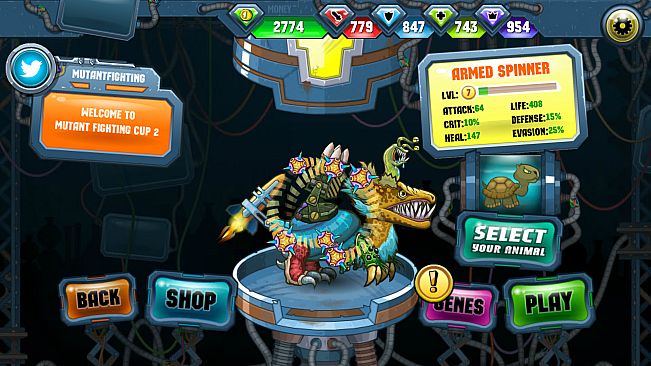 Mutant Fighting Cup 2