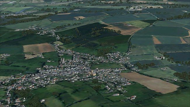 FSX Steam Edition: VFR Real Scenery NexGen 3D - Vol. 2: Central England and North Wales Add-On