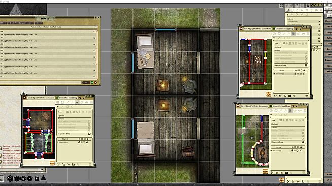 Fantasy Grounds - Pathfinder RPG - GameMastery Map Pack: Lairs