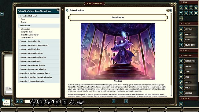 Fantasy Grounds - Tales of the Valiant: Game Master's Guide
