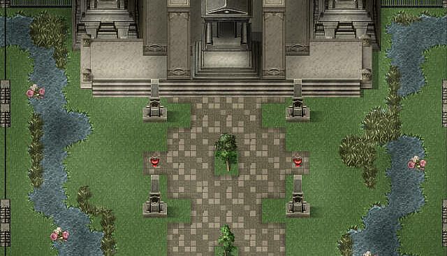 RPG Maker MZ - KR Peaceful Rest Graveyard Tileset