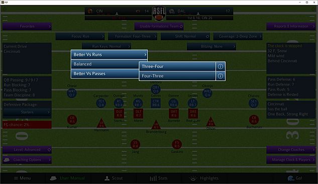 Pro Strategy Football 2025