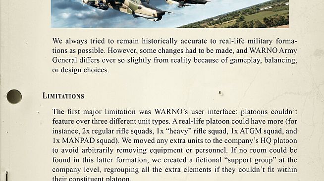 WARNO - Digital Guides