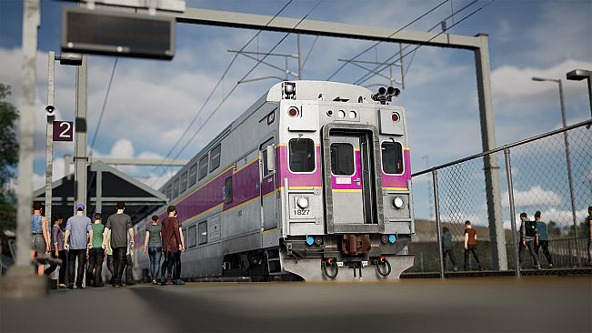 Train Sim World 7: MBTA Providence/Stoughton Line HSP46 Add-On