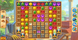 Jewels of the Wild West: Match 3 to Build Your City