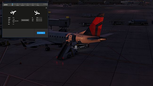 X-Plane 11 - Add-on: Aerosoft - SAM GroundService