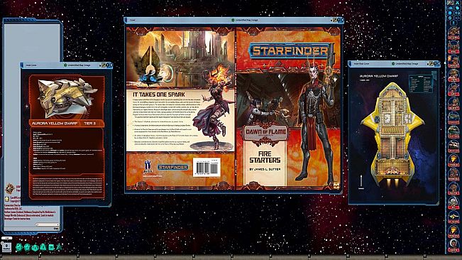 Fantasy Grounds - Starfinder RPG - Dawn of Flame AP 1: Fire Starters (SFRPG)