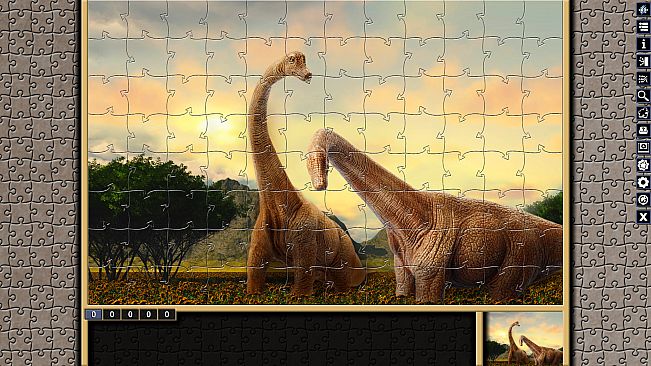 Pixel Puzzles Illustrations & Anime - Jigsaw Pack: Dinosaurs