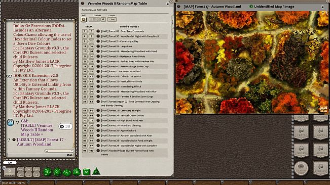 Fantasy Grounds - Meanders Map Pack: Venmire Woods II (Map Pack)