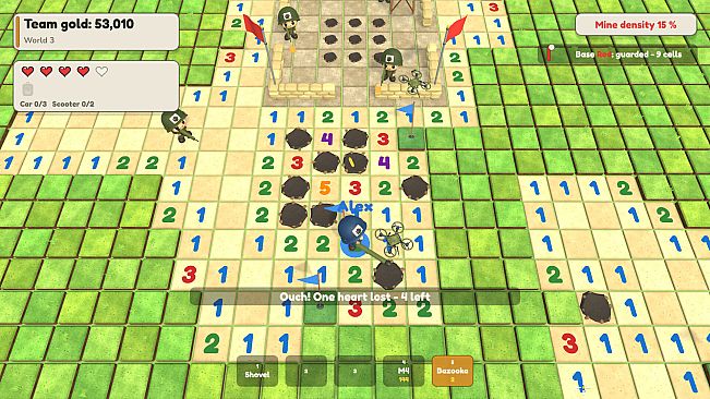 Minesweeper: Find All the Bombs in the Minefield