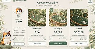 The Usual Table: Texas Hold'em