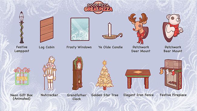 Good Pizza, Great Pizza - Cozy Cabin Set - Winter 2020 Shop