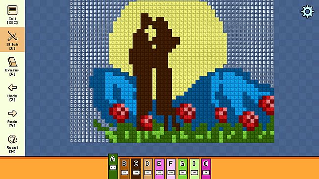 Pixel Cross Stitch - Valentine's Day Pack