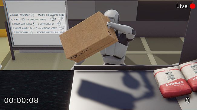 SimulLogistics: RoboHands