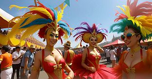 AI-VJ - Carnival Visuals