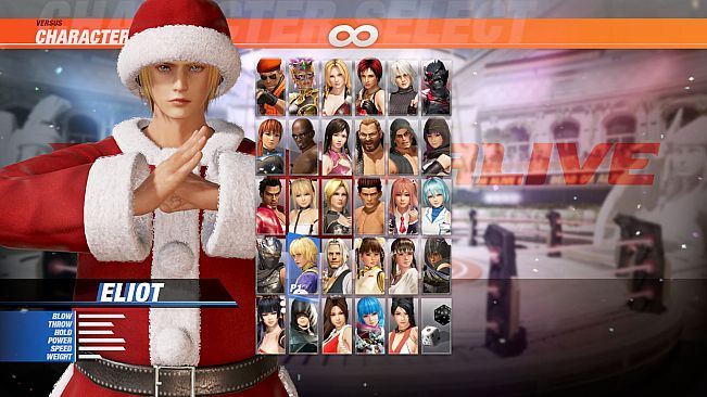 [Revival] DOA6 Santa's Helper Costume - Eliot