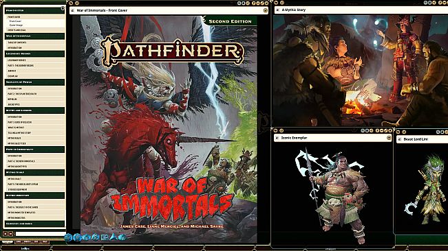 Fantasy Grounds - Pathfinder 2 RPG - War of Immortals