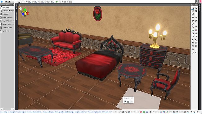 RPG Developer Bakin Furnitures & Ornaments Pack Vol.1
