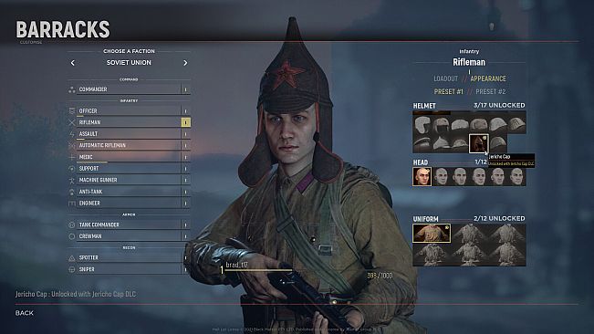 Hell Let Loose - Jericho Cap