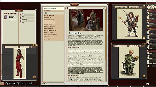 Fantasy Grounds - Pathfinder RPG - Pathfinder Companion: Spymaster's Handbook