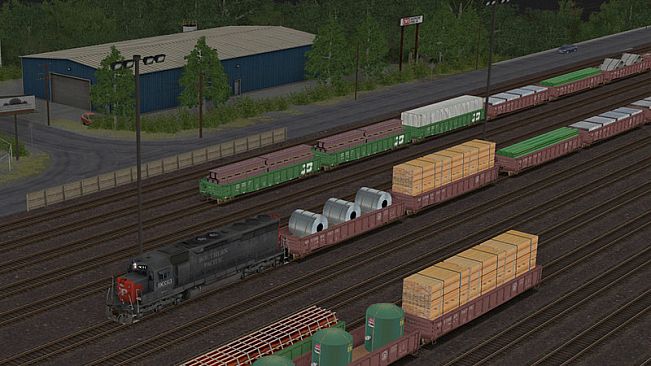 Trainz 2022 DLC - Brazemore Yard