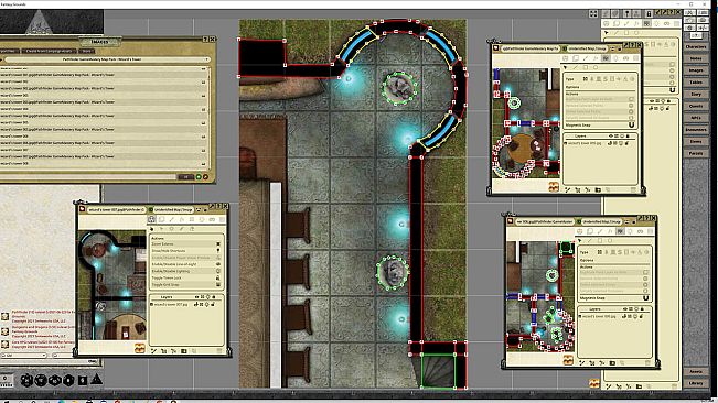 Fantasy Grounds - Pathfinder RPG - GameMastery Map Pack Wizard's Tower